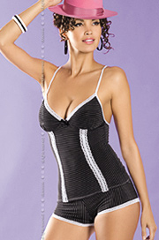 Casablanca Top & Shorts - komplet - Obsessive