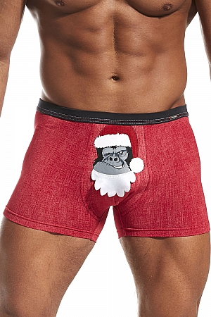 bokserki Cornette Merry Christmas Gorilla