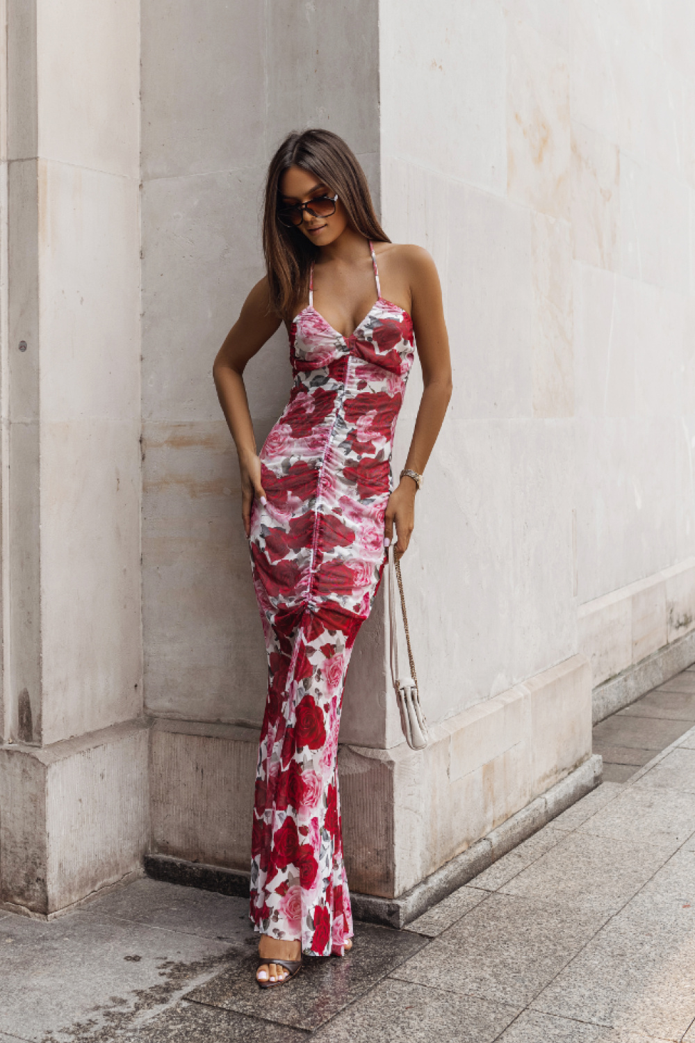 Sukienka Model Soller 302717581 Laryssa - Wielokolorowy Sukienka Model Soller 302717581 Laryssa - Wielokolorowy