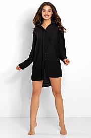 Momenti-Per-Me -  Koszula Bella Black black