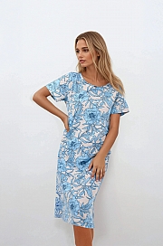 Momenti-Per-Me -  Koszula nocna Blue Peony blue