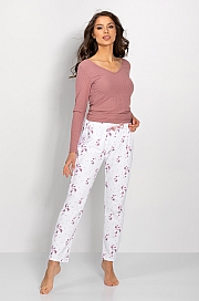 Momenti-Per-Me -  Piżama Anabelle rose-white