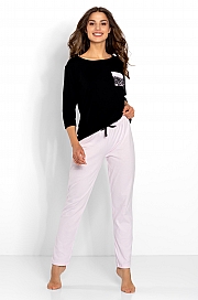 Momenti-Per-Me -  Piżama Ashley black-pink