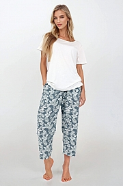 Momenti-Per-Me -  Piżama Casual Beauty green