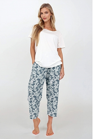Momenti-Per-Me -  Piżama Casual Beauty green