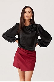 Bluzka Model Evelyn CZA BLU0194 Black - Czarny