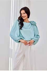 Bluzka Model Evelyn MIE BLU0194 Mint - Zielony