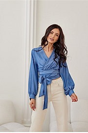 Bluzka Model Isola NIE BLU0204 Blue - Niebieski