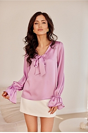 Bluzka Model Seraphina JAM BLU0208 Violet - Fioletowy