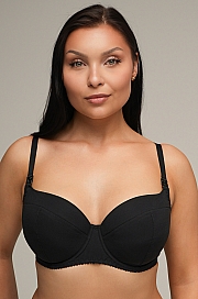 Biustonosz do karmienia AVA 2203 full cup czarny - black