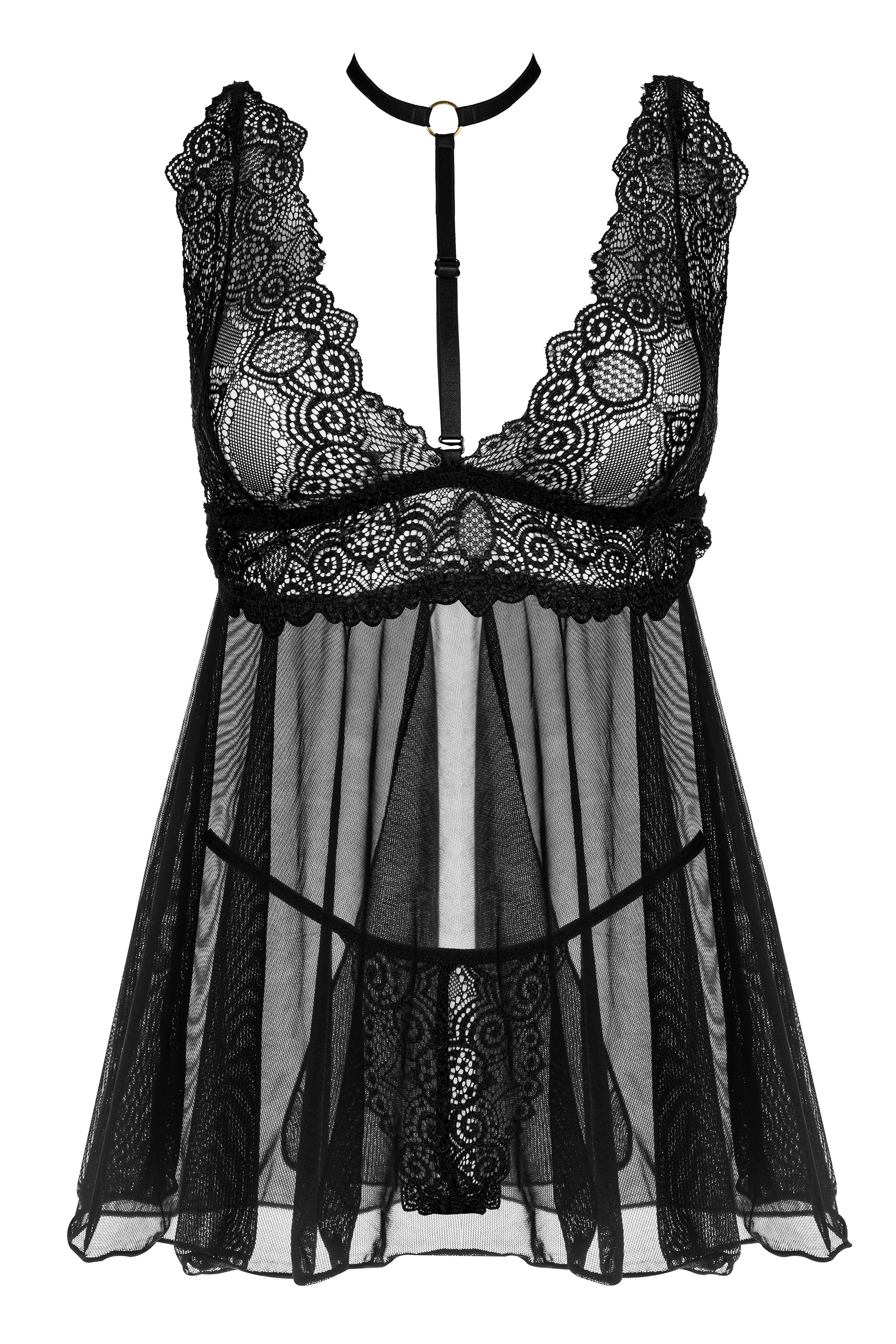 Milana babydoll black - Beauty Night