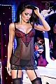 Koszulka CR-4153 Black/Red Chilirose