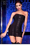 Sukienka klubowa, wyszczuplająca CR-4301 Black - Chilirose