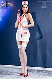 Przebranie pielęgniarki CR-4430 White/Red CR-4430 White/Red