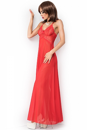 Długa koszulka Chilirose CR-3883 Red