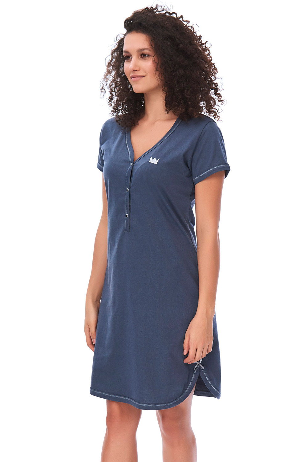 Dn-nightwear TCB.9505 - koszulka ciążowa oraz do karmienia - Dobranocka