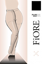 Fiore Plus Size 20 DEN C5120 - black