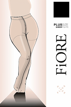 Fiore Plus Size 20 DEN C5120 - black