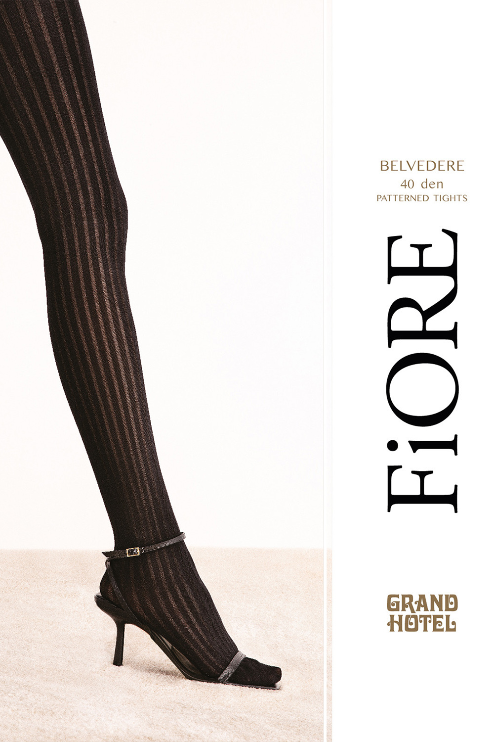 Fiore Belvedere 40 DEN G6101 - black