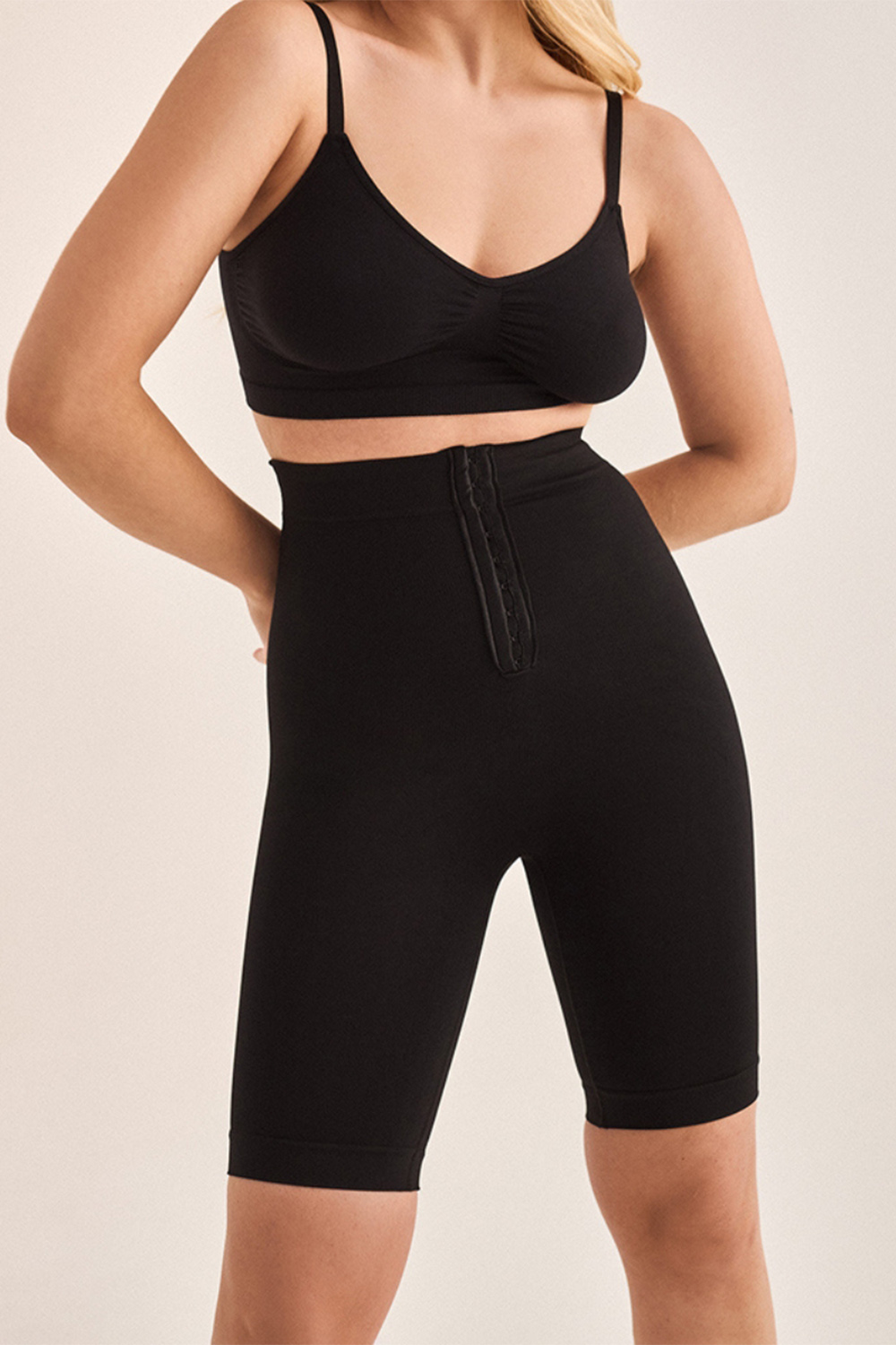 Gabriella Maxi Shape Corset Shorts Code 1401 - black