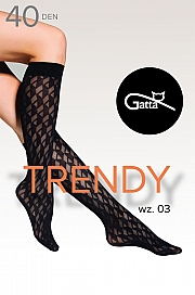 Gatta Knee Socks 03 40 DEN - nero