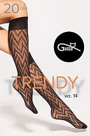 Gatta Knee Socks 14 20 DEN - nero