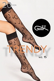 Gatta Knee Socks 15 20 DEN - nero