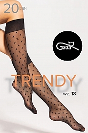 Gatta Knee Socks 16 20 DEN - nero