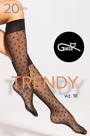 Gatta Knee Socks 16 20 DEN - nero