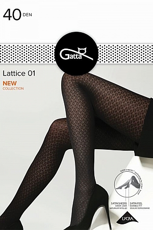 Gatta Lattice 01 - nero