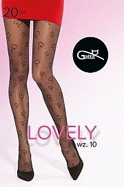 Gatta Lovely 10 20 DEN - nero