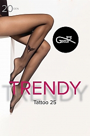 Gatta Tattoo 25 20 DEN - nero