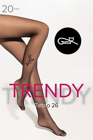 Gatta Tattoo 26 20 DEN - nero