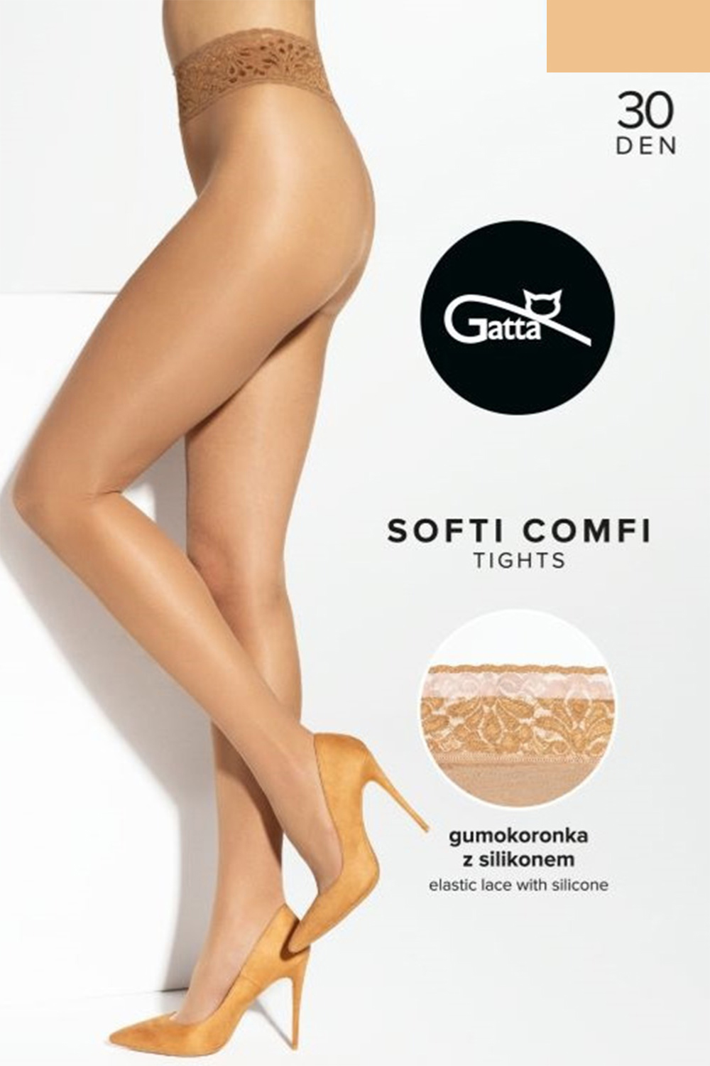 Gatta Softi-Comfi 30 DEN - golden