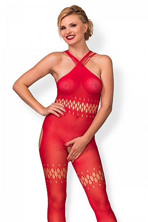 hot-in-here - Ogniste bodystocking Demonic Czerwony