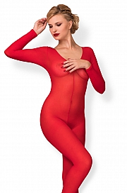 hot-in-here - Ogniste bodystocking Red Hot Czerwony