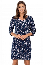 Italian Fashion Binaja r.3/4 - granat/druk
