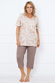 Italian Fashion Ermida kr.r. sp.3/4 - druk/cappuccino