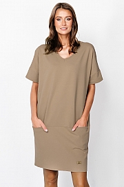 Italian Fashion Karina tunika kr.r. - camel