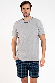 Italian Fashion Ruben kr.r. kr.sp. - granat/druk