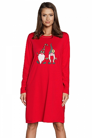 Italian Fashion Santa dł.r. - czerwony