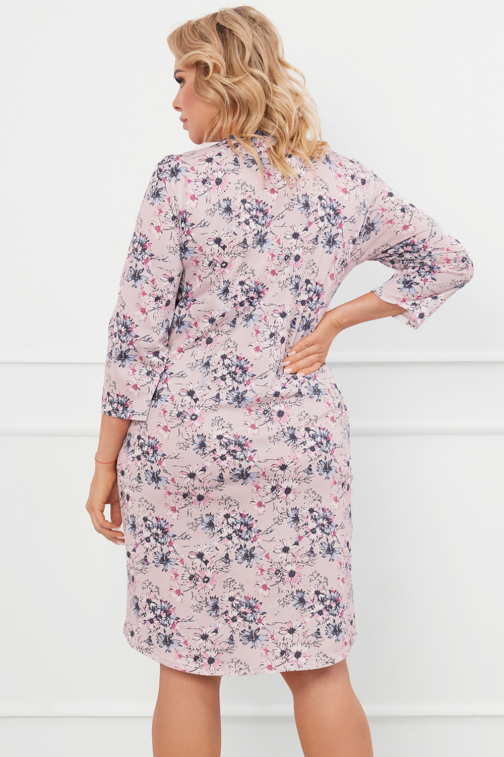 Italian Fashion Lacenta r.3/4 - druk/róż Italian Fashion Lacenta r.3/4 - druk/róż