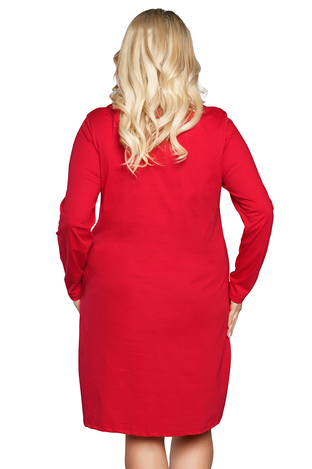 Italian Fashion Santa dł.r. - czerwony