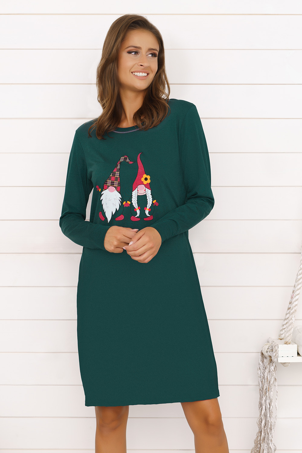 Italian Fashion Santa dł.r. - zielony