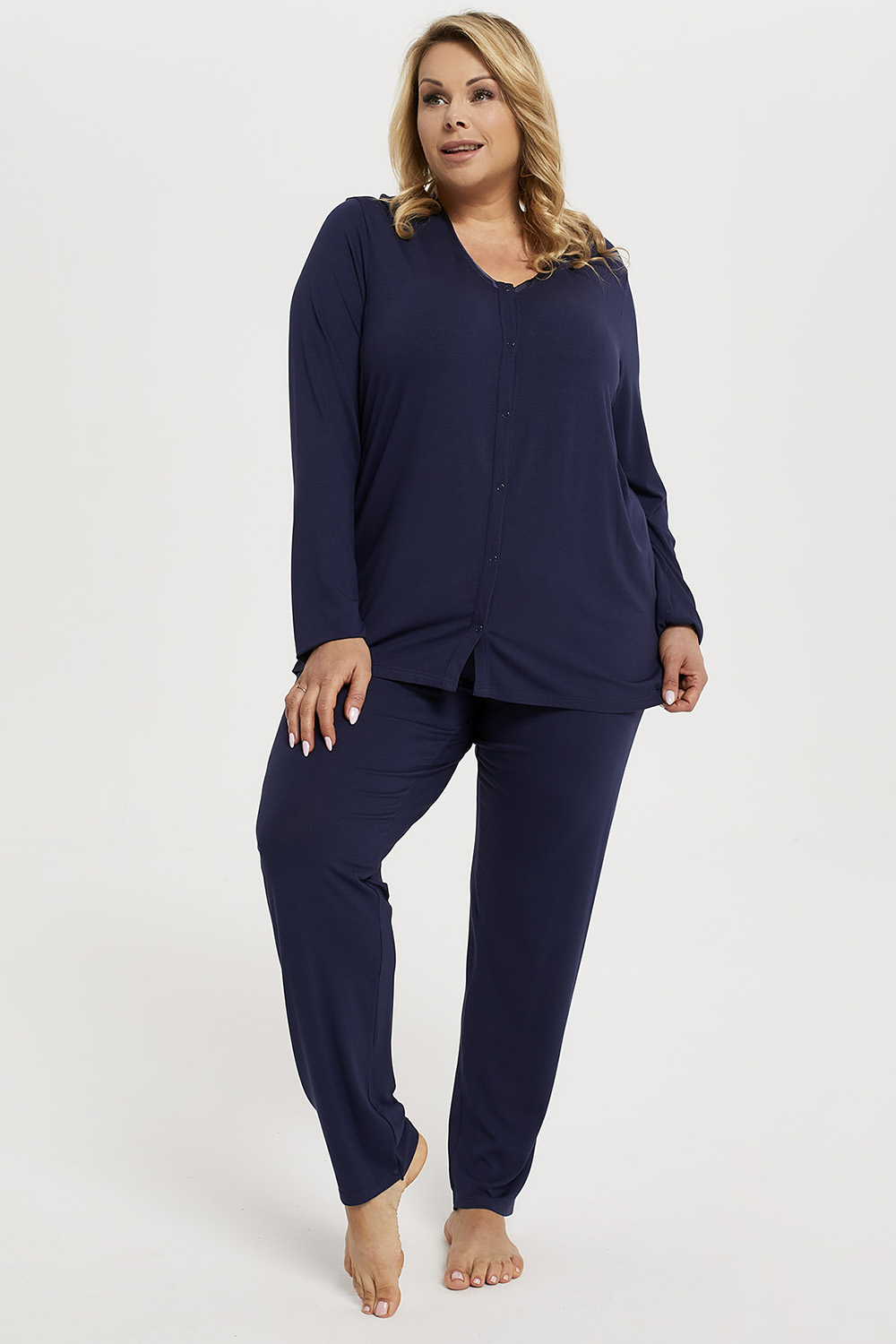 Italian Fashion Song dł.r. dł.sp. - granat