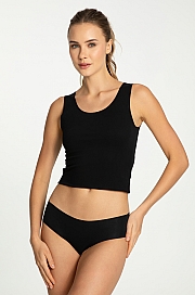 Julimex COTTON MOOD Tank Top - czarny