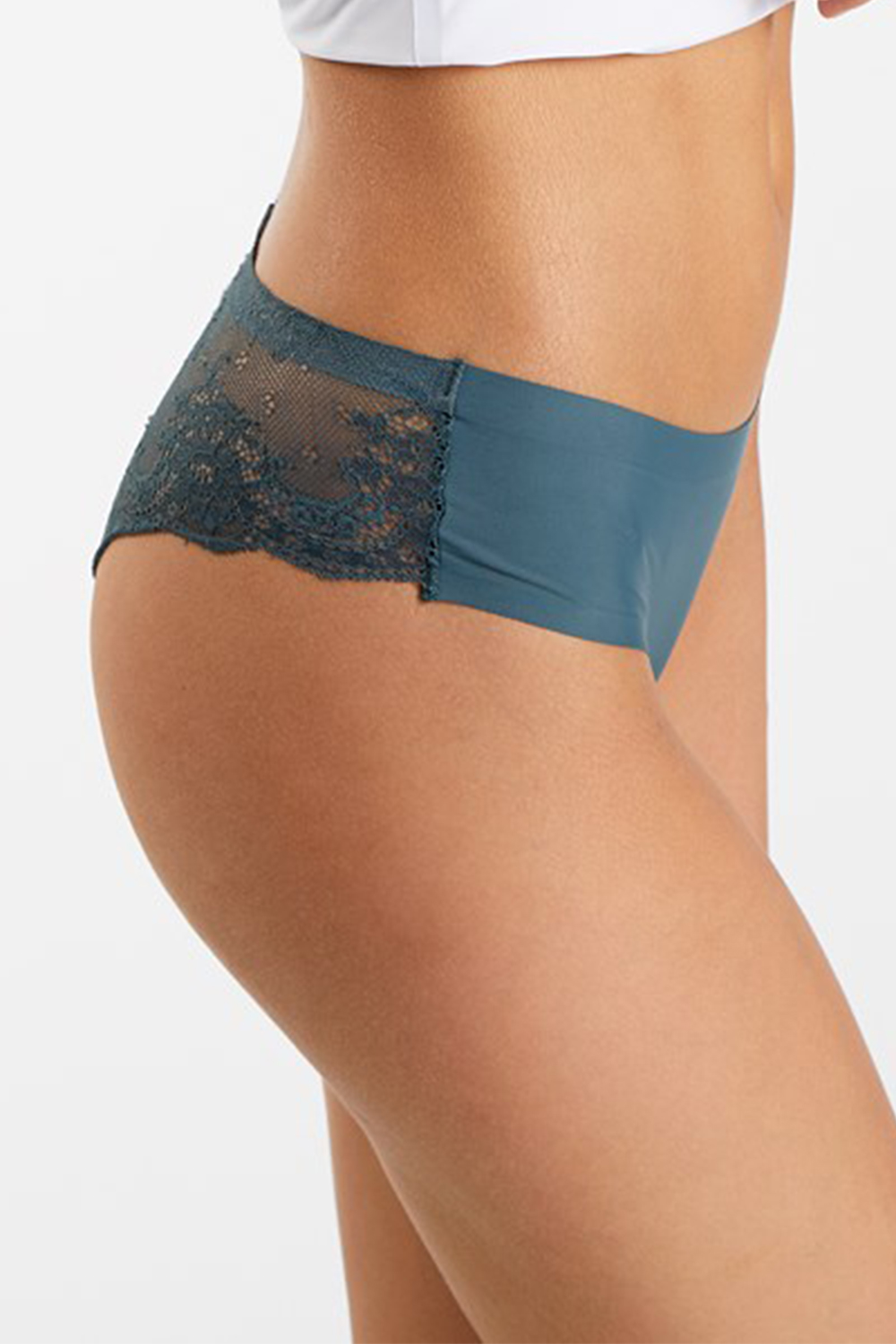 Julimex Tanga panty - szałwia