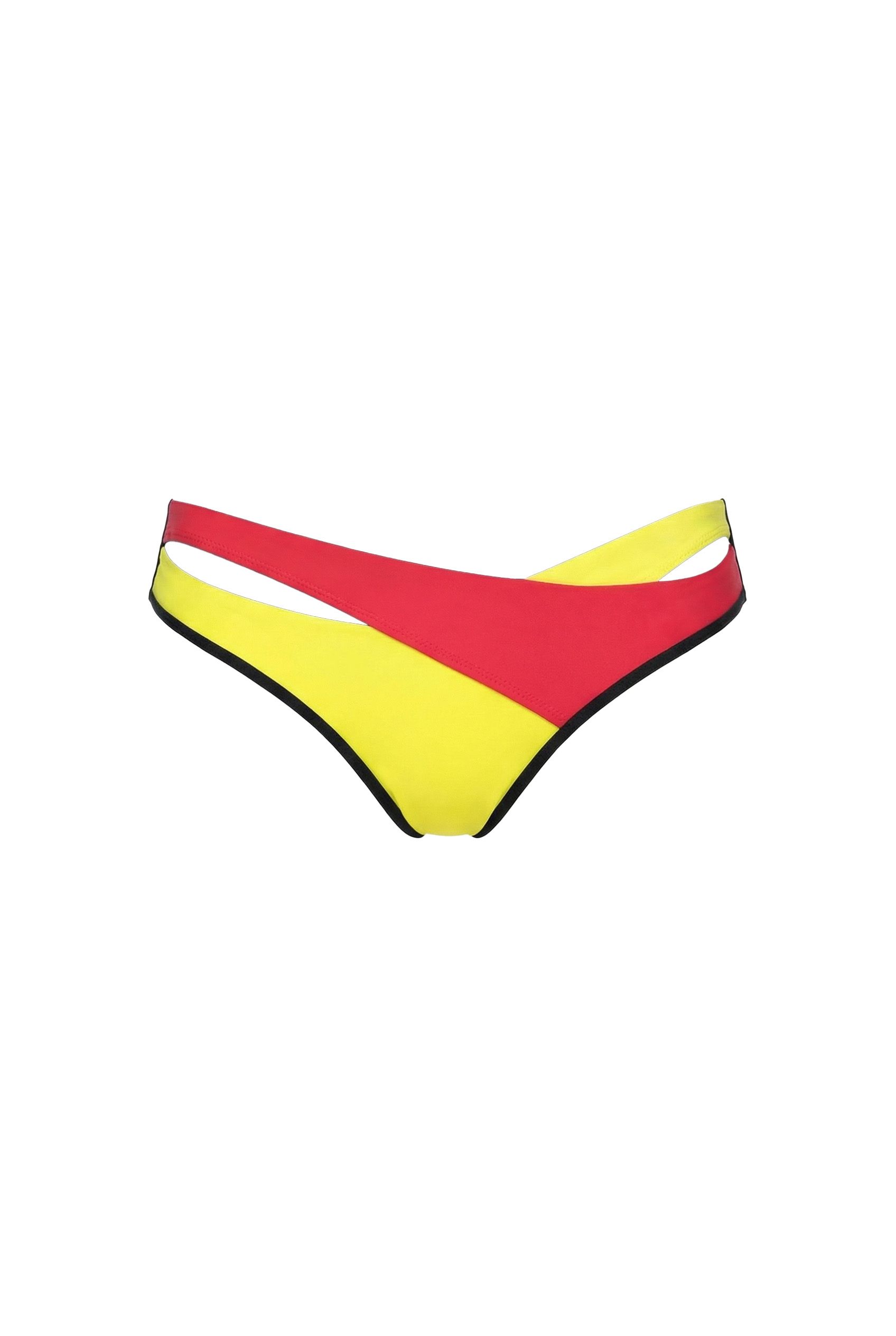 Marko - Dół do kostiumu Hope M-822  czarno-Żółty Foto 9