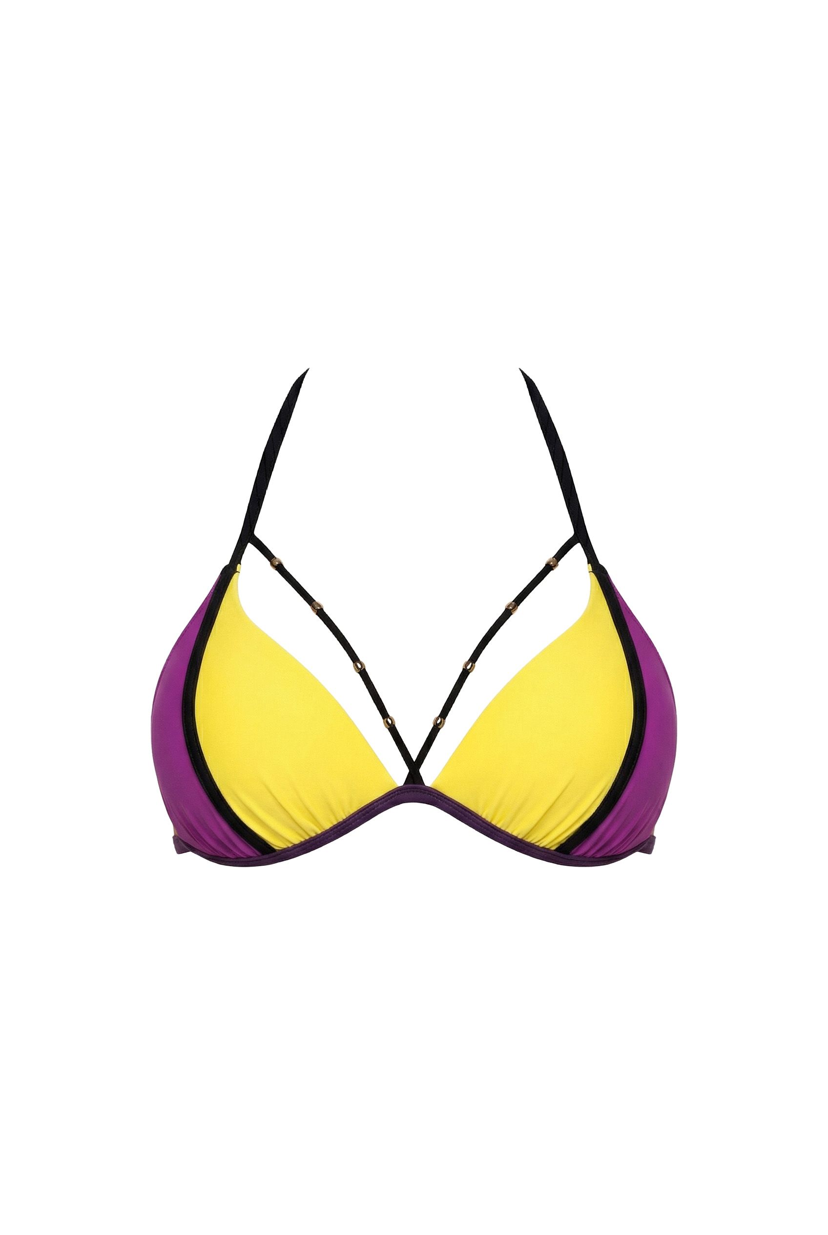 Marko - Góra do kostiumu Rose M-818  Żółto-różowy Foto 6