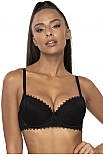 Biustonosz push-up Mat 3802/11 Elif Biustonosz push-up Mat 3802/11 Elif - czarny